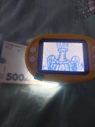 Мікроскоп дитячий портативний кишеньковий з екраном та набором слайдів Blue фото від покупців 1