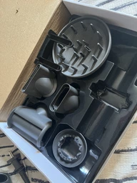 Професійний фен стайлер для волосся Super Hair Dryer 1600 Вт + 5в1 насадок, рожевий, фуксія