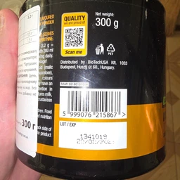 Амінокислоти BioTech USA CITRULLINE MALATE POWDER 300 грам Смак Зелене яблуко