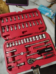 Набор инструментов Intertool 1/4", 46 предметов (ET-6046) фото от покупателей 1
