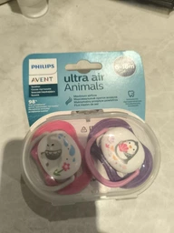 Пустушка PHILIPS Avent SCF376/32 Ultra Air Нічна, 18+ міс (8720689042864)
