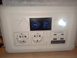 Портативна зарядна станція ALLPOWERS R600 299Wh, 600W, LiFePO4, сонячна зарядка