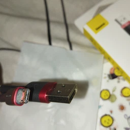 Кабель Baseus Cafule Cable USB For Micro 2.4A 1m Red+Black фото от покупателей 1