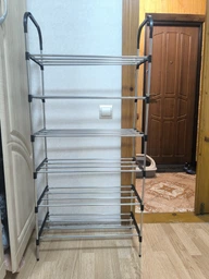 Полиця для взуття Shoe Rack 6 полиць GS-8068 фото від покупців 2