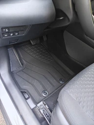 Килимки в салон Toyota Yaris Cross з 2020, 4шт, Amal Plast, гумові, чорні фото від покупців 2