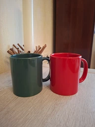 Чашка повністю кольорова Full Color червона 11 Oz (330 мл) (10487) фото від покупців 1
