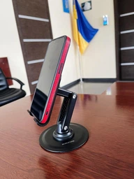 Холдер BOROFONE BH128 Admirado, ABS-пластик, оснащен двухосевым вращением, от 4.7 до 12.9 дюймов, черный фото от покупателей 1