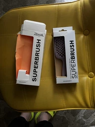 Гребінець для волосся Janeke Superbrush Yellow White (8006060607601)