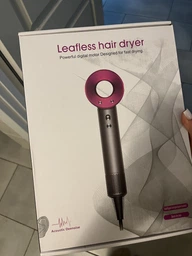 Фен для волос профессиональный Super Hair Dryer 5в1 с держателем белый + серый