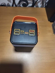 Повербанк 100000 mah 20W Super Fast Charge 10269 с LED дисплеем и быстрой зарядкой PD/QC 3 порта powerbank павербанк для телефона apple айфона iphone самсунг samsung роутера планшета универсальный с фонариком чорний фото от покупателей 2