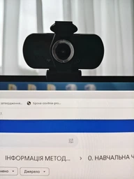 Веб камера для ПК Full HD 1080p вебкамера для комп'ютера стрімів з автофокусом 1920x1080 web камери вебка з вбудованим мікрофоном + штатив фото від покупців 11