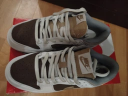 Жіночі кросівки з вишивкою Nike sb dunk low beige brown 39