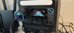 Автомобільний зарядний пристрій Vention 2xUSB-C + USB-A 100W PD 3.0 QC 3.0 PPS Чорний (FFQB0)