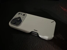 Ударопрочный тонкий чехол для iPhone 17 Pro AULUMU A17 Slim Shockproof Case Магнитный | Защита управления камерой Белый