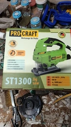 Лобзик электрический PROCRAFT ST1300 1300 Вт Электролобзик с маятниковым ходом и регулировкой скорости для резки дерева и металла