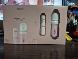 Блиск та скраб для губ Kiko Milano Perfect Lips Caring Set