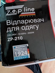 Вертикальный ручной отпариватель для одежды Zepline ZP-210 с сенсорным управлением фото от покупателей 1