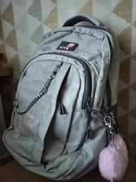 Рюкзак жіночий Kite Education teens 2578M Hello Kitty Сірий 42x29x17см 17 л Ортопедична спинка (HK26-2578M)
