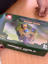 Магнітний конструктор Minecraft 100 шт по грі Майнкрафт Пошук скарбів Mk001028