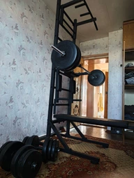 Шведская стенка напольная передвижная для взрослых спортивный комплекс домашний с турником брусьями скамьей швед лестница без крепления к стене тренажер для пресса дома квартиры детей металлическая детская
