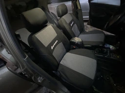 Чехлы на сиденья Daewoo Lanos 96- Подголовники черно-серые Автосвiт раздельная спинка Ланос