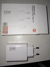 Комплект швидкої зарядки для Xiaomi 33W Mi Turbo Charge (Адаптер + Кабель Type-C) White фото від покупців 1