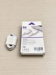 Кабель быстрой зарядки USB - Type C 5A шнур провод шнурок для зарядки телефона смартфона андроид Samsung Xiaomi Realme Google Fast Charging 1м LEXEGO 696920