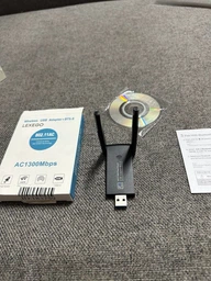Адаптер Wi-Fi/Bluetooth для ПК и ноутбука беспроводной 2.4G + 5G | USB 3.0 вай фай сетевой адаптер + Bluetooth 5.0 2в1 двухдиапазонный 1300 Мбит/с внешняя сетевая карта AC13
