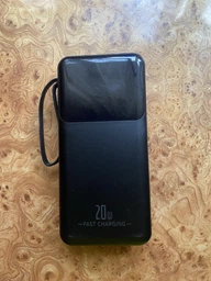 Повербанк умб 30000 mah 20w с быстрой зарядкой и встроенными кабелями type c lightning micro usb Thatti power bank wxj-021 павербанк для телефона роутера устройств powerbank внешний портативный аккумулятор повербанки большой емкости черный фото от покупателей 2