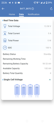 Акумулятор універсальний Eco-Worthy LiFePO4 12V 100Ah (1280Wh) з функцією Bluetooth і вбудованим BMS до 15000 життєвих циклів
