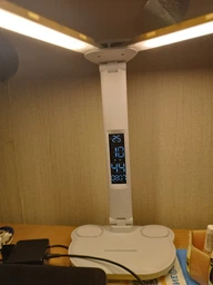 Лампа настольная с аккумулятором для маникюра LED с двумя плафонами подставкой для телефона сенсорным управлением 3 режима света USB лампы LED светодиодные на аккумуляторе фото от покупателей 3