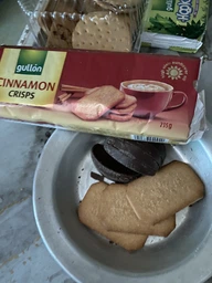 Печиво Gullon Cinnamon crisps, хрумке печиво з корицею, 235г