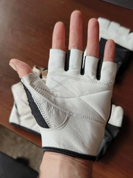 Рукавички для фітнесу MadMax MFG-444 Fitness White M (8591325002067)