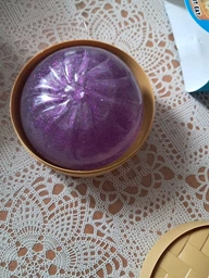 Антистрес сквіш пельмень Mystery Dumpling з глітером 8.5 см у коробочці 10 см | Сквіш Хінкаль в булочці Бао фото від покупців 1