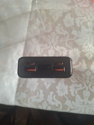 Повербанк 10000 mah 22.5W Remzona зі швидкою зарядкою PD 22.5 W Quick Charge 3.0 Fast Charge УМБ для телефона айфона роутера планшета великий хороший портативний Extrinity Metal 10X LED дисплей портативний фото від покупців 5