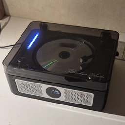 Плеєр CD THINKYA F08 ретро з Bluetooth, чорний горіх фото від покупців 3