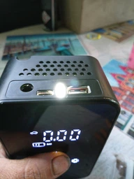 Авто компресор бездротовий портативний 5в1 з функцією Powerbank 6000 mAh 10.3 Bar автомобільний насос для коліс машини шин фото від покупців 12