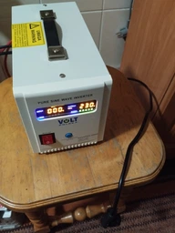 Джерело безперебійного живлення (ДБЖ) Volt Polska SINUSPRO-800E 500/800W 12v Білий