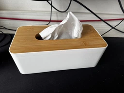 Органайзер для салфеток МВМ MY HOME Scandinavia Белый/дерево (FH-42 WHITE/WOOD)