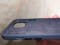 Чехол противоударный силиконовый OEM+ Premium Silicone Case with MagSafe для Apple iPhone 13 (6.1") Blue Jay (MM2Q3) фото от покупателей 1