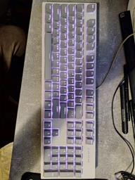 Набор кейкапов Hator First Ukrainian PBT keycaps UKR/ENG/rU Black (HTS-135) фото от покупателей 1
