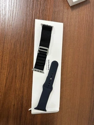 Смарт годинник Smart Watch Series 11 H26 Pro AMOLED 46 mm 1 Gb memory iOS Android Frosted Silver матовий з 2 ремінцями Alpine Loop та Sport Band у комплекті SW-H26Pro-5165