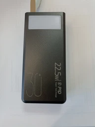 Повербанк 20000 mah 22.5W Super Fast Charge 10192 з LED дисплеєм і швидкою зарядкою PD/QC 3 порта powerbank павербанк для телефона apple айфона iphone самсунг samsung роутера планшета універсальний з ліхтариком фото от покупателей 1