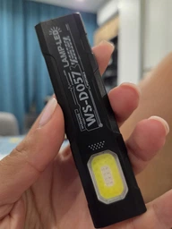 Компактный ручной фонарик Flashlight Mini (LED-фонарик с клипсой, магнит, 5 режимов работы, освещения до 50 метров) - Черный