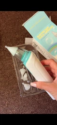 Електронний аспіратор назальний потужний для носа Electric Baby Nasal Aspirator соплеотсос електричний для новонароджених дітей з музикою білий фото від покупців 9