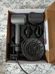 Універсальний фен стайлер для волосся Super Hair Dryer 1600 Вт з 5 змінними магнітними насадками з обертанням на 360 ° і турборежимом фото від покупців 1