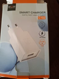 Адаптер быстрая зарядка WUW C191 2.1A USB 18 ватт для apple iphone android универсальное сетевое зарядное устройство Fast Charge совместимость с айфон андроид зарядный блок USB-A c функцией быстрой зарядки белый