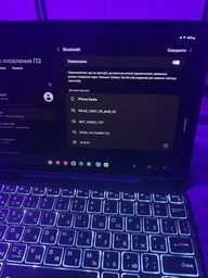 Чохол книжка з клавіатурою з тачпадом для Samsung Galaxy Tab S6 Lite 10.4" (P610/P613/P615/P619) чорний (004161)