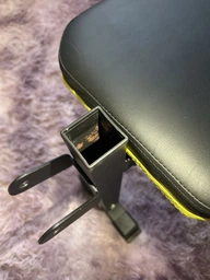 Лавка тренувальна Besport WB-004 для жиму зі стійкою під штангу та партою Скотта