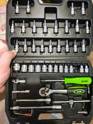 Набор головок Alloid Base 1/4" 4-14 мм 47 предметов (NG-1047 WN-6)